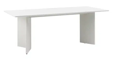 Estila Jídelní stůl Hvidea, greige, 200 cm