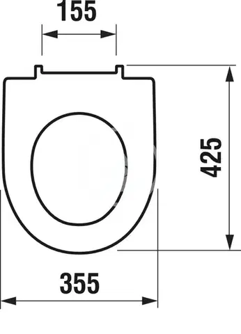 JIKA Lyra plus WC sedátko, bílá H8933843000631