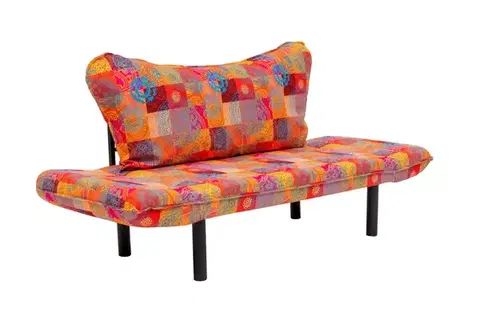 Dvoumístná rozkládací pohovka Chatto - Patchwork