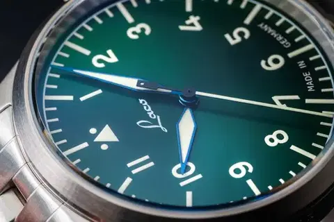 Laco Flieger Stuttgart Pro Grün 43 Automatic