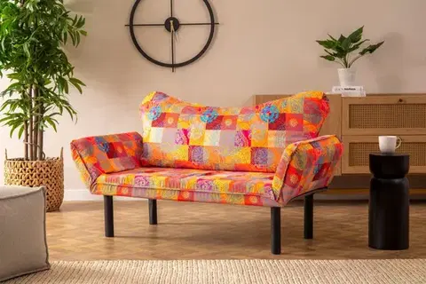 Dvoumístná rozkládací pohovka Chatto - Patchwork