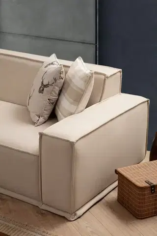 Rohová sedací souprava Lego Corner (Chl-2R) - Cream