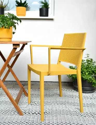 Jídelní židle GRID ARMCHAIR Rojaplast