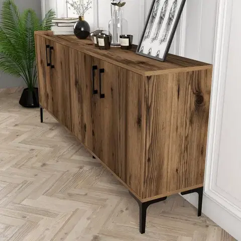 Konzolový stolek Kiev - Walnut