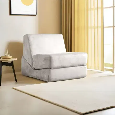 Rozkládací křeslo Origami Convertable - Cream
