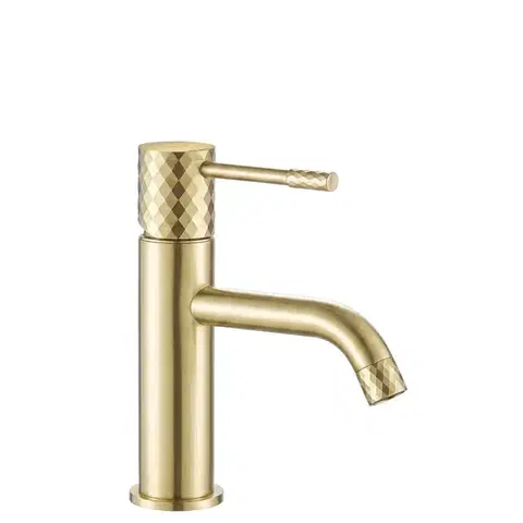 REA Umyvadlová baterie Lungo Diamond Brush Gold REA-B9843