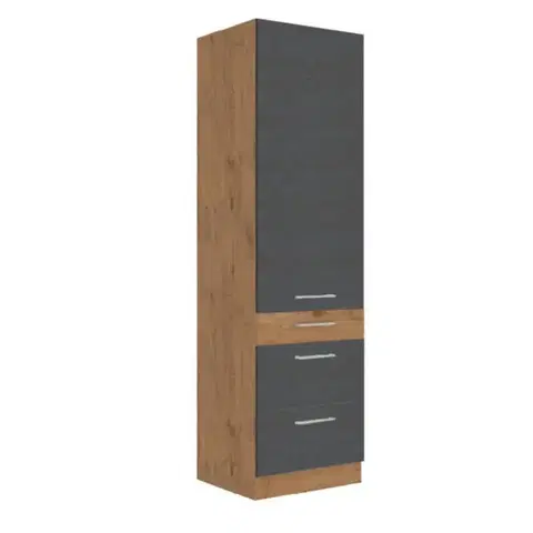 Vysoká skříňka VEGA 60 DKS-210 3S 1F Tempo Kondela