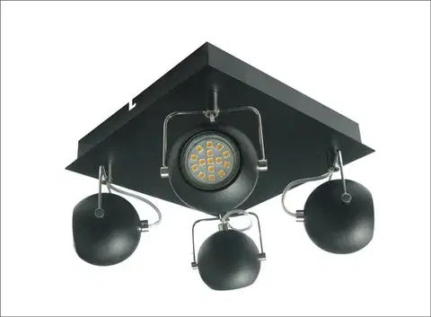 Stropní lampa Tony stropní lampa LED GU10 matná černá