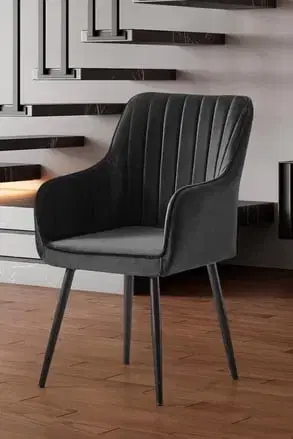 Židle Nova - Anthracite, Black
