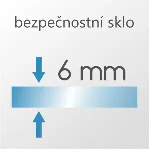 H K Sprchový kout MELODY D1 76x76 s jednokřídlými dveřmi včetně sprchové vaničky z litého mramoru SE-MELODYA176/THOR-76SQ