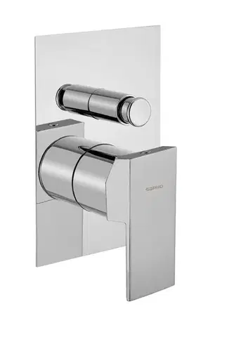 SAPHO SPECTRE podomítková sprchová baterie, 2 výstupy, chrom 1102-42C