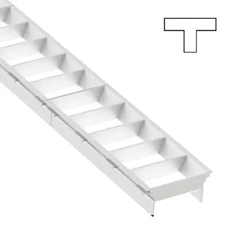SLC LED svítidlo Click mřížka T spojka bílá