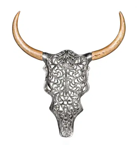 Estila Extravagantní dekorace na zeď Bull