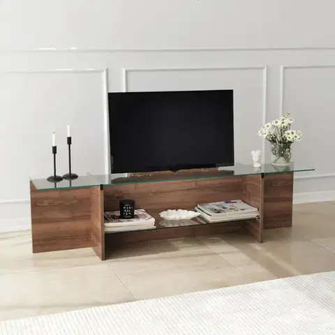 Televizní stolek Escape Walnut