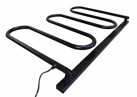 OLSEN SPA Elektrický sušák otočný Barva Černá , Materiál Komaxit, Rozměr radiátoru ES 3 35 x 865 x 580 mm, Výkon 83 W OLBES3OCER