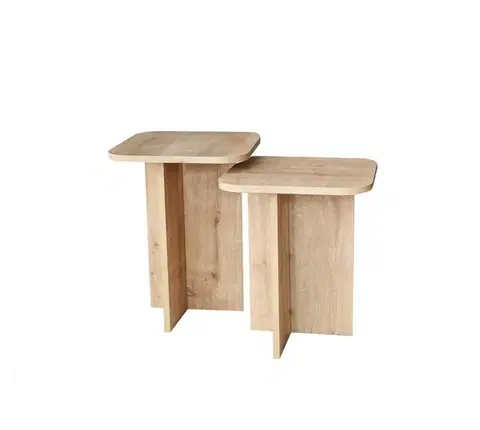 Sada odkládacích stolků Blues Set - Sapphire Oak