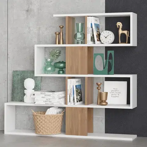 Knihovna Karlin Walnut