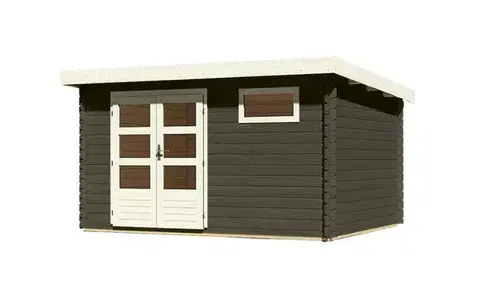 Dřevěný zahradní domek BASTRUP 8 Lanitplast