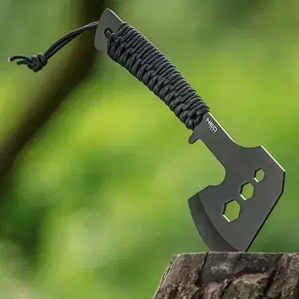 Multifunkční kempingová sekera 26 cm s pouzdrem