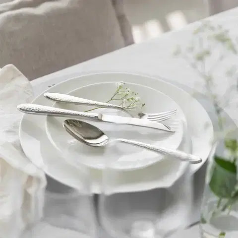 Startovací set nádobí 60 ks — Premium Platinum Line silver - W0183