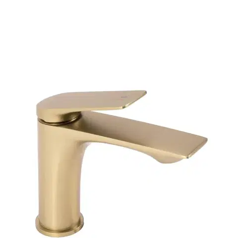 REA Umyvadlová baterie AVALON brush gold Low REA-B2703