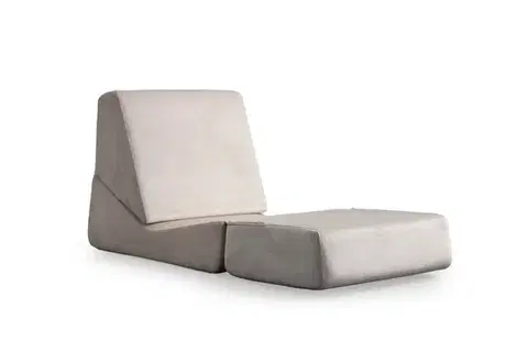 Rozkládací křeslo Origami Convertable - Cream