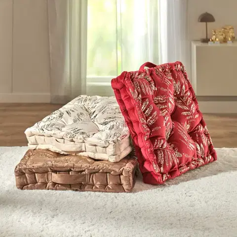 Velurový vysoký sedák Eldo
