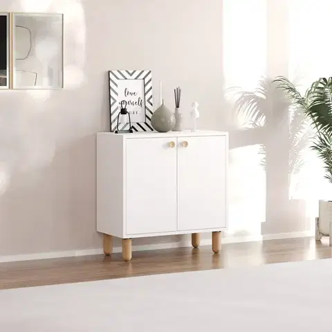 Víceúčelová skříňka Lina - White