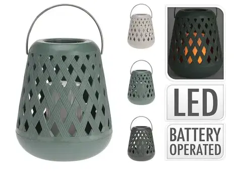 PROHOME - Lucerna LED 19x26cm různé barvy