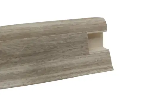 Döllken, Soklová podlahová lišta SLK50 W464 Dub Husky 2,5 m, 2500x50x25 mm, šedá
