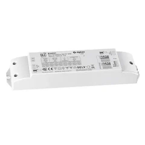 SLC SmartOne Driver CC 1CH 350-1500mA Mono 50W Zigbee/PushDim IP20