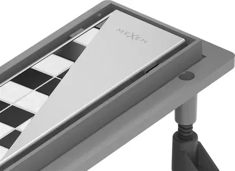 MEXEN Flat ABS odtokový žlab 2v1 70, ino 1069070