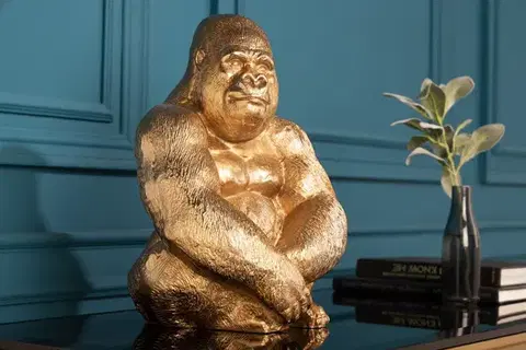 Dekorační socha gorila ZHAM Dekorhome