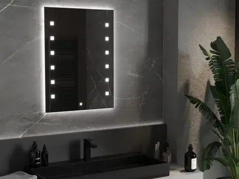 MEXEN Ner zrcadlo s osvětlením 60 x 80, LED 600 9809-060-080-611-00