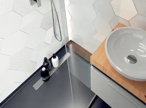 Laveo Basso sprchový žlab 90 cm, nerez COB_290D