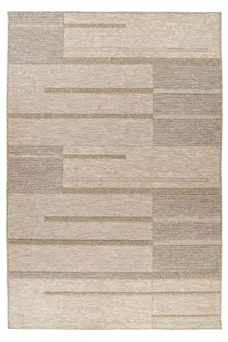 Obsession, Kusový koberec My Oslo 706 Taupe – na ven i na doma, 80x150, hnědá, chodba / předsíň