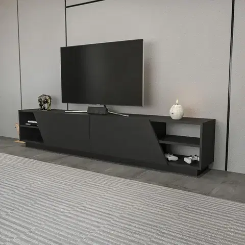 Televizní stolek Rhodes Anthracite