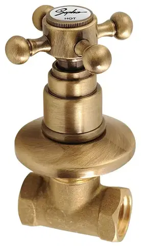 SAPHO ANTEA podomítkový ventil, teplá, bronz 3056H