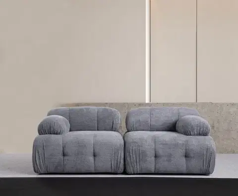 Dvoumístná pohovka Petite 2 - Grey