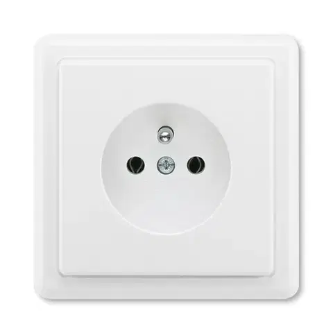 ABB Zásuvka CLASSIC, jasně bílá 5517-2389 B1