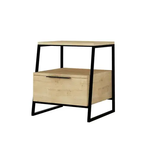 Noční stolek Pal - Oak v2