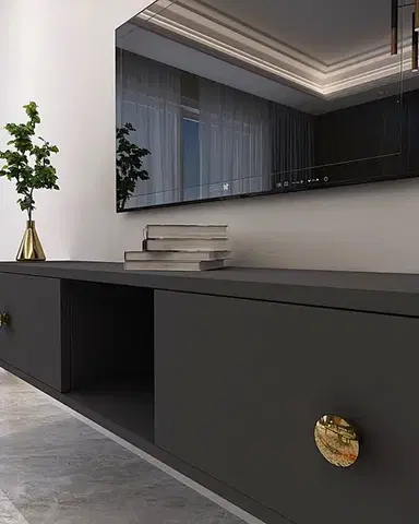 TV stolek Zuzu 150 - Anthracite