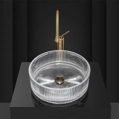 REA Umyvadlo na desku Ingrid Transparent REA-U0278