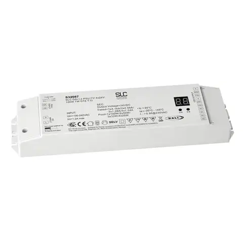 SLC Driver 24V 4CH TW 100W DALI IP20 DT8