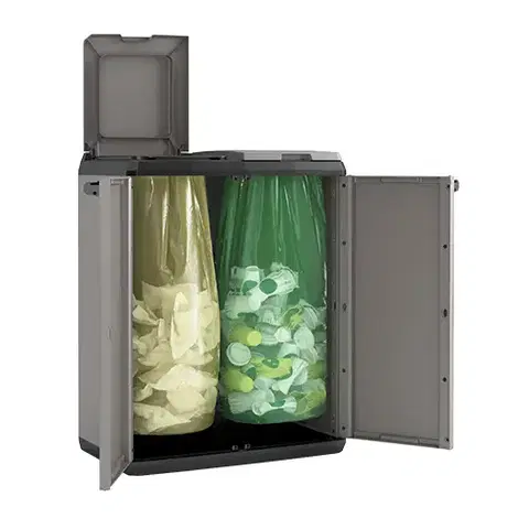 Zahradní recyklační koš SPLIT CABINET BASIC Keter