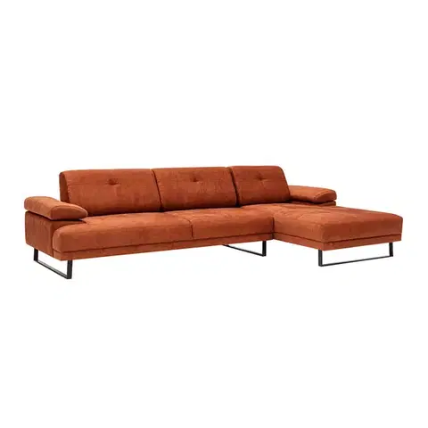 Rohová pohovka Mustang Small Right Orange