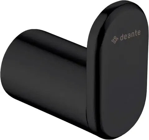 DEANTE Round černá Háček, nástěnný ADR_N111