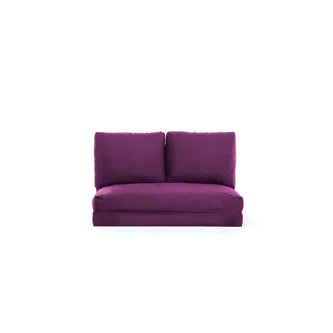 Dvoumístná rozkládací pohovka Taida - Purple