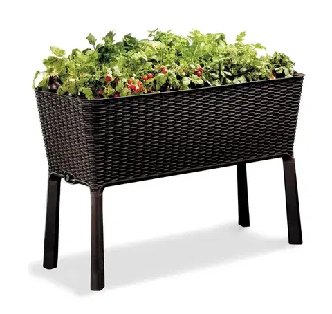 KETER Květináč SIMPLE GROW | hnědá