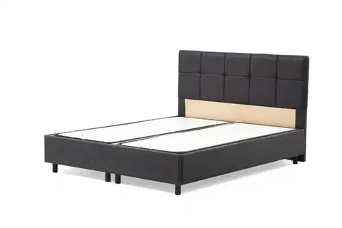 Rám dvoulůžkové postele s čelem Vitalia 160 x 200 - Anthracite